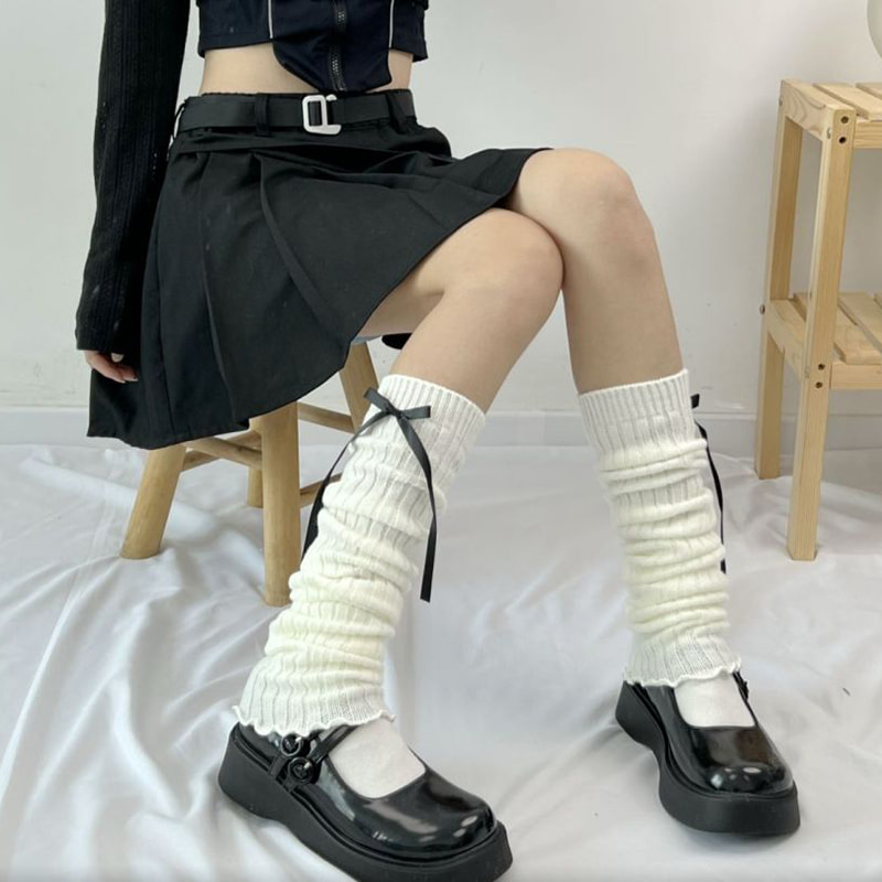 Japanske crno -bijele čarape