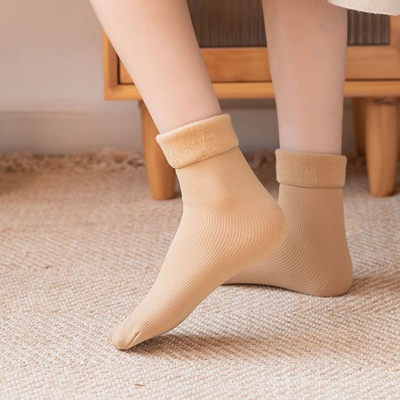 Čarape za djecu, podlogu, jesenske i zimske vertikalne pruge, imitacijske snježne čarape, muške i ženske debele baršunaste, anti -klizne i tople podne čarape Čarape za djecu, podlogu, jesenske i zimske vertikalne pruge, imitacijske snježne čarape, muške i ženske debele baršunaste, anti -klizne i tople podne čarape