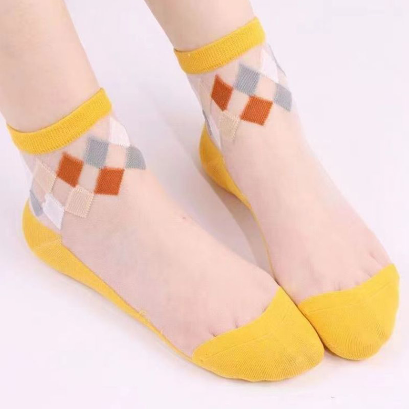 Ljetne čarape za tanke staklene seksi čarape